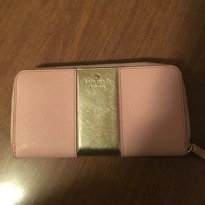 Kate Spade zip around wallet